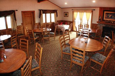 Dining room at The Ranch at UCross